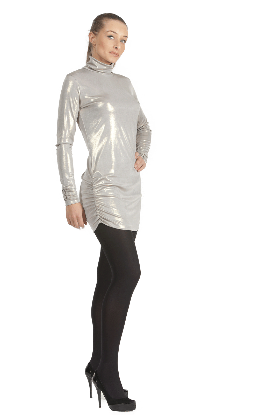 Viegla tekstila kreklkleita Magnolica