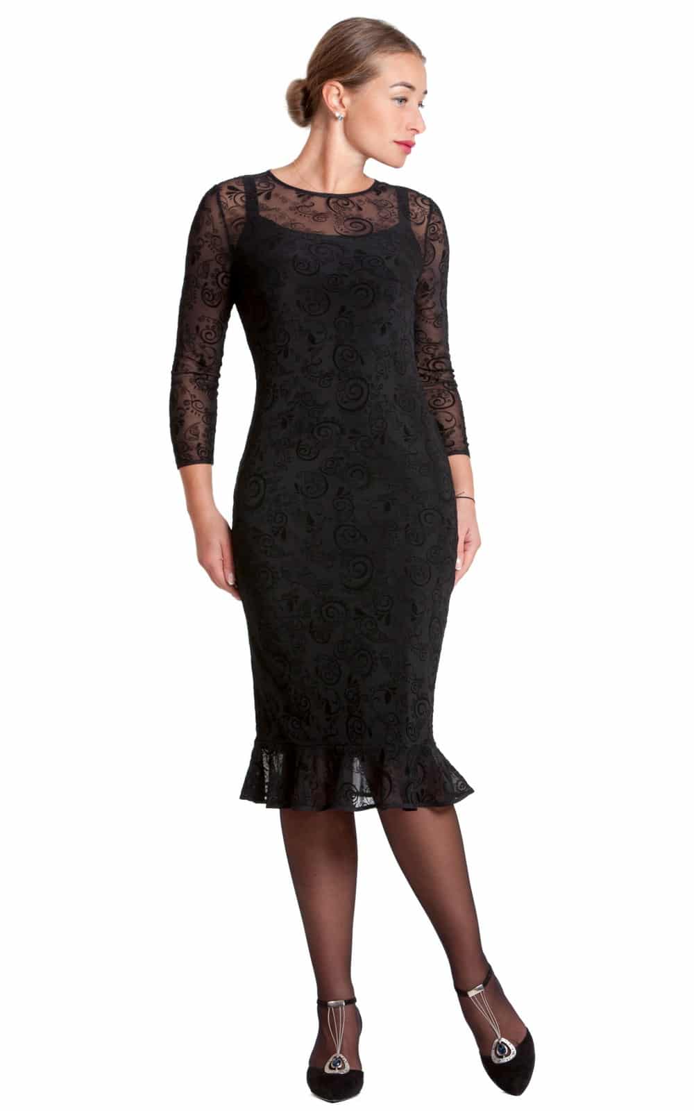 PELDKOSTĪMS AR ATVĒRTU MUGURU UZ PLATĀM LENCĪTĒM, BĒŠĀ KRĀSĀ Magnolica