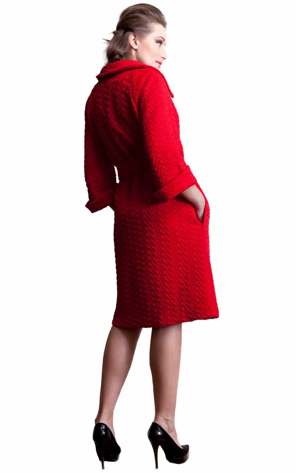 MIDI KLEITA AR KABATĀM ZAĻĀ KRĀSA Magnolica