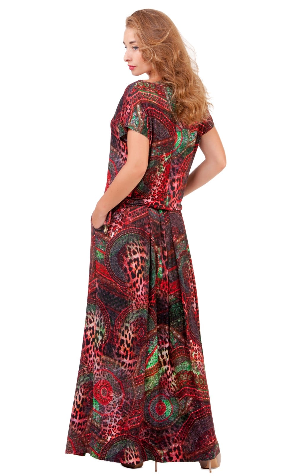 BIKŠKOSTĪMS (TEKSTILS). KREKLS- BRĪVS, NOLAISTA PIEDURKNE. Magnolica