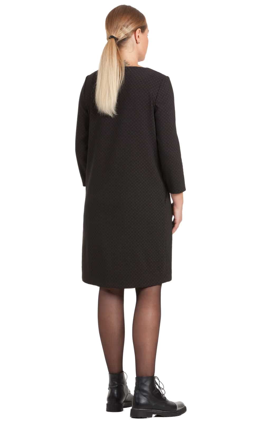 Midi kleita ar kabatām dzeltena krāsa Magnolica