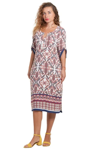 viskozes pavasara-vasaras kleita Magnolica