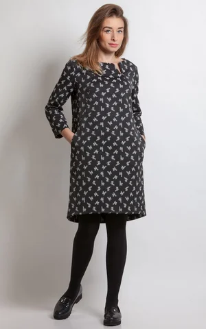 IKDIENAS SILTS DZEMPERIS NO TRIKOTĀŽAS AUDUMA Magnolica