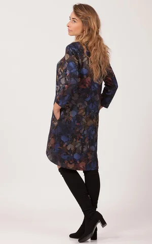 saisinata biroja kleita zila krāsa Magnolica