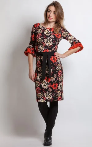 VASARAS KLEITA - CASUAL: A- SILUETS Magnolica