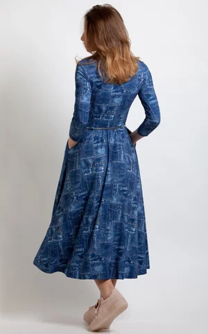 ikdienas biroja kleita Magnolica