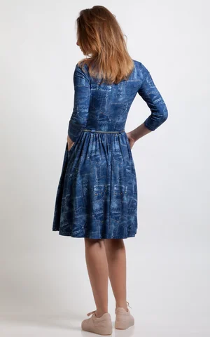 ikdienas kleita Boho stila Magnolica