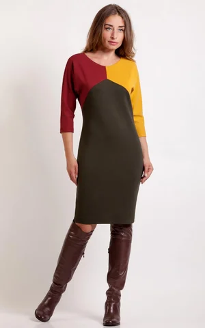 LIETIŠĶA, ELEGANTA KLEITA AR KABATĀM PELĒKA KRĀSA Magnolica