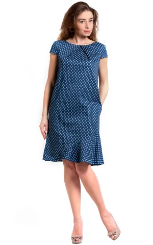 trikotāžas kleita, vidēja garuma Magnolica