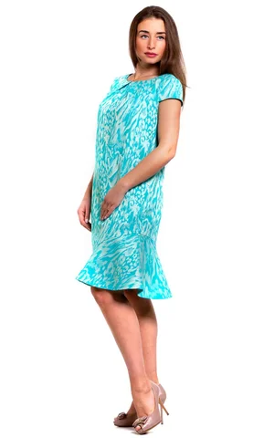 trikotāžas kleita, vidēja garuma Magnolica