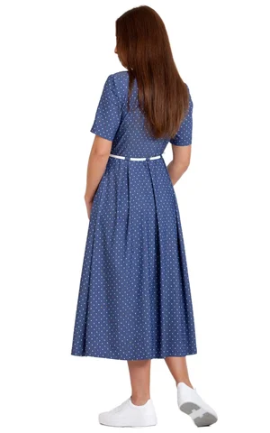 VASARAS KLEITA - CASUAL: A- SILUETS Magnolica