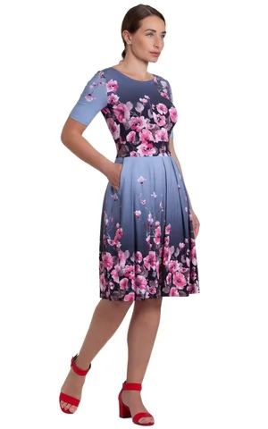 LIELISKA A- SILUETS KLEITA Magnolica