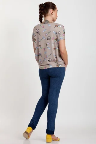 VASARAS KLEITA - CASUAL: A- SILUETS Magnolica