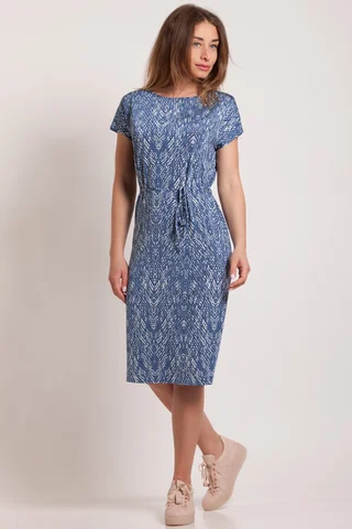 IKDIENAS SILTA KLEITA ZILĀ KRĀSA Magnolica