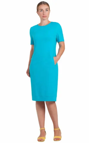 PAVASARA TRIKOTĀŽAS MIDI GARUMA KLEITA PURPURĀ KRĀSA Magnolica