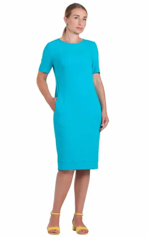 PAVASARA TRIKOTĀŽAS MIDI GARUMA KLEITA PURPURĀ KRĀSA Magnolica