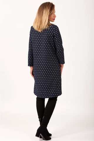 KREKLKLEITA AR POGAM zilā krāsā Magnolica