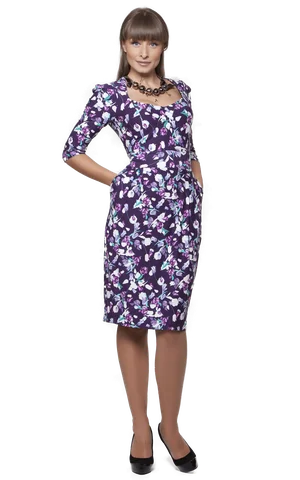 LIELISKA A- SILUETS KLEITA Magnolica